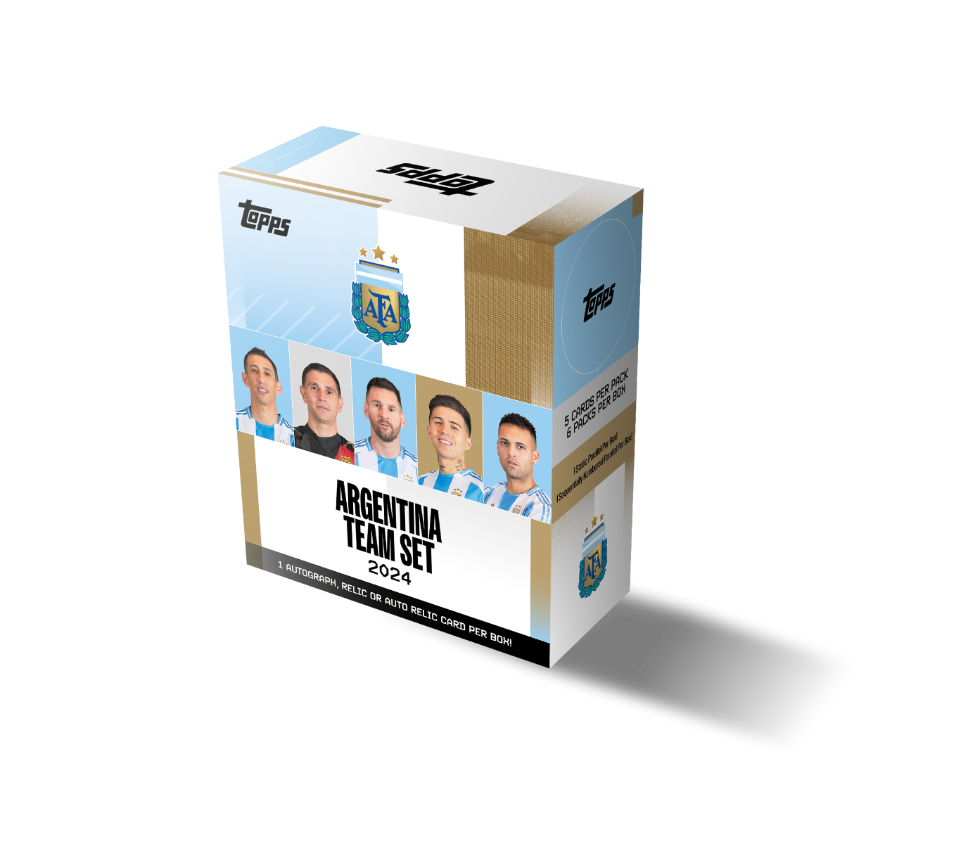 2024-25 Topps Argentina Official Team Set Box - Livebreak